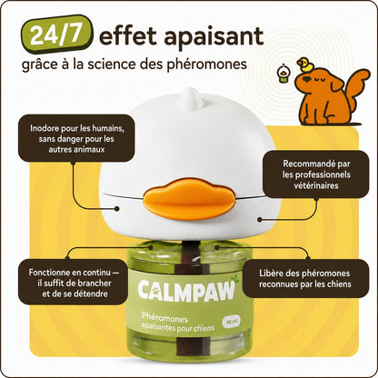 Diffuseur de phéromones apaisantes pour chiens (97% concentré)
