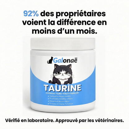 Taurine Pure - Recommandé par les vétérinaires