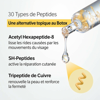 Ampoule Peptides de collagène pur - Lifting & Botox Naturel