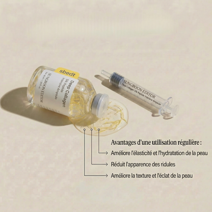 Ampoule Peptides de collagène pur - Lifting & Botox Naturel