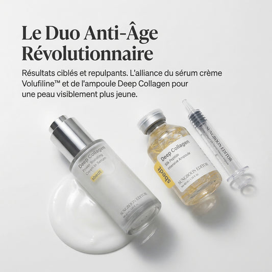 Ampoule Peptides de collagène pur - Lifting & Botox Naturel